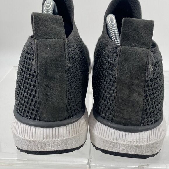 Eileen Fisher Knit Stretch Pull-on Comfort Sneakers‎ Dark Grey 10 - Picture 5 of 12